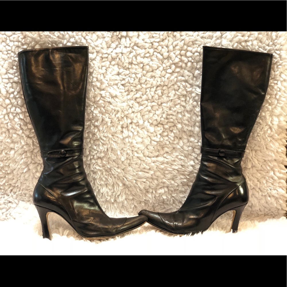 Charles David Pointed Knee Boots